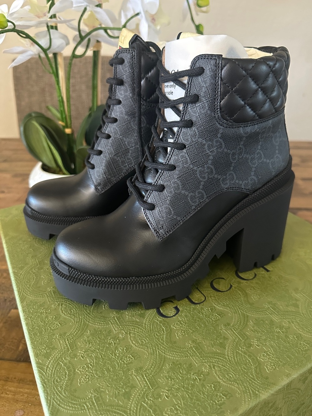 Gucci Black Boots